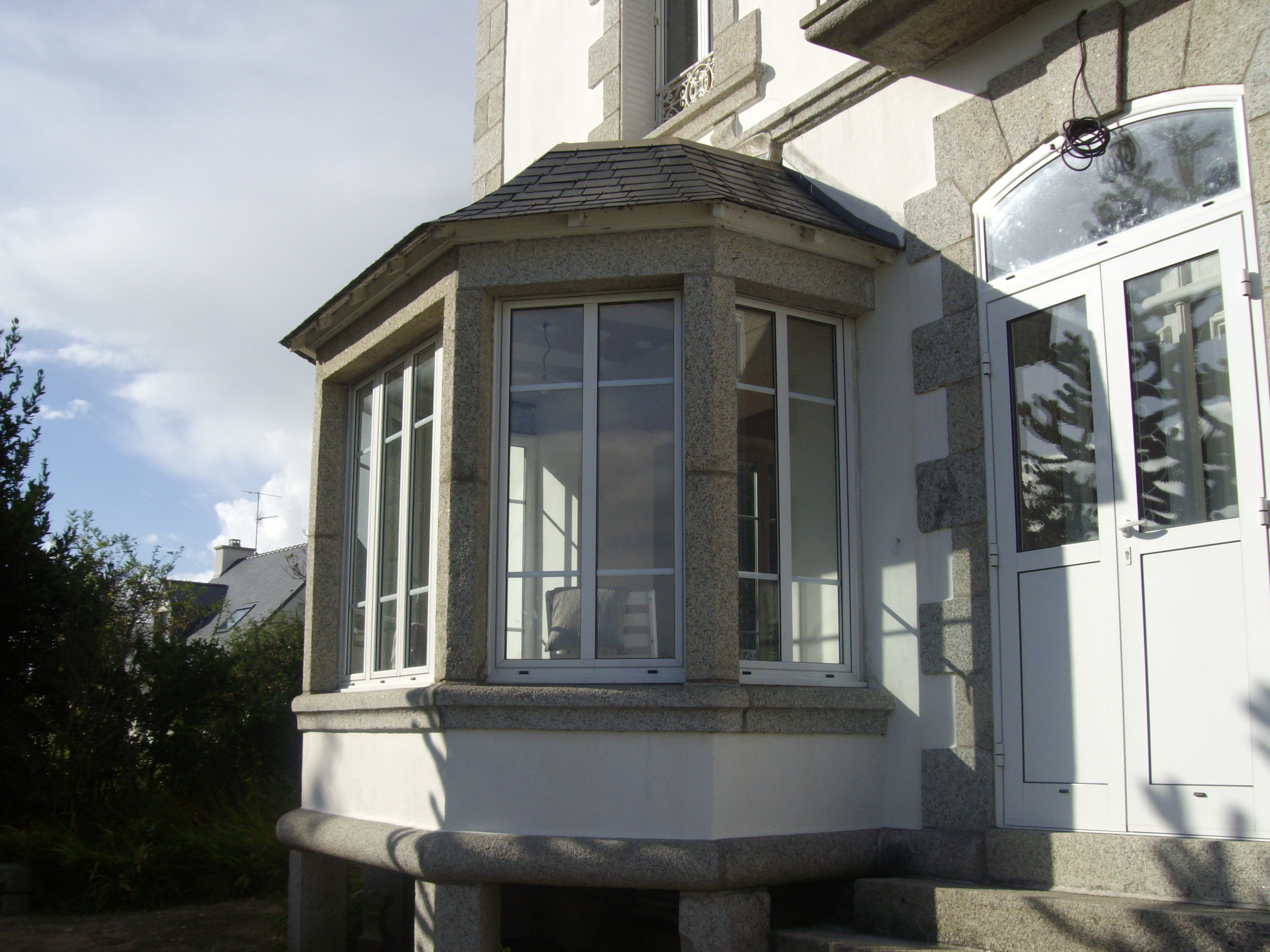 Rénovation fenêtres bow-window